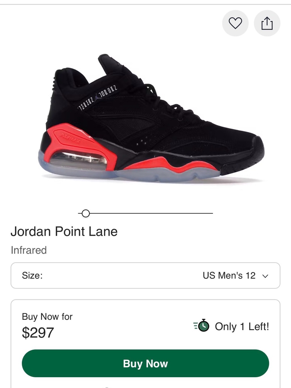 Men's Black jordan with neon Accent